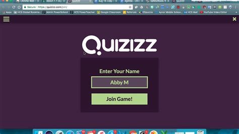 company and the service is hosted in the United States. . Www quizizz com join